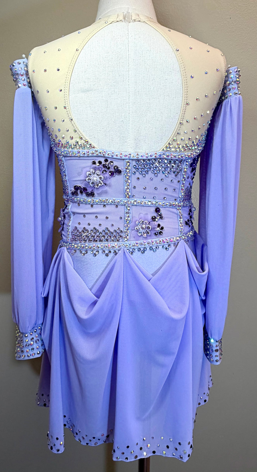 Child Intermediate/Medium Purple Lyrical Dance Costume