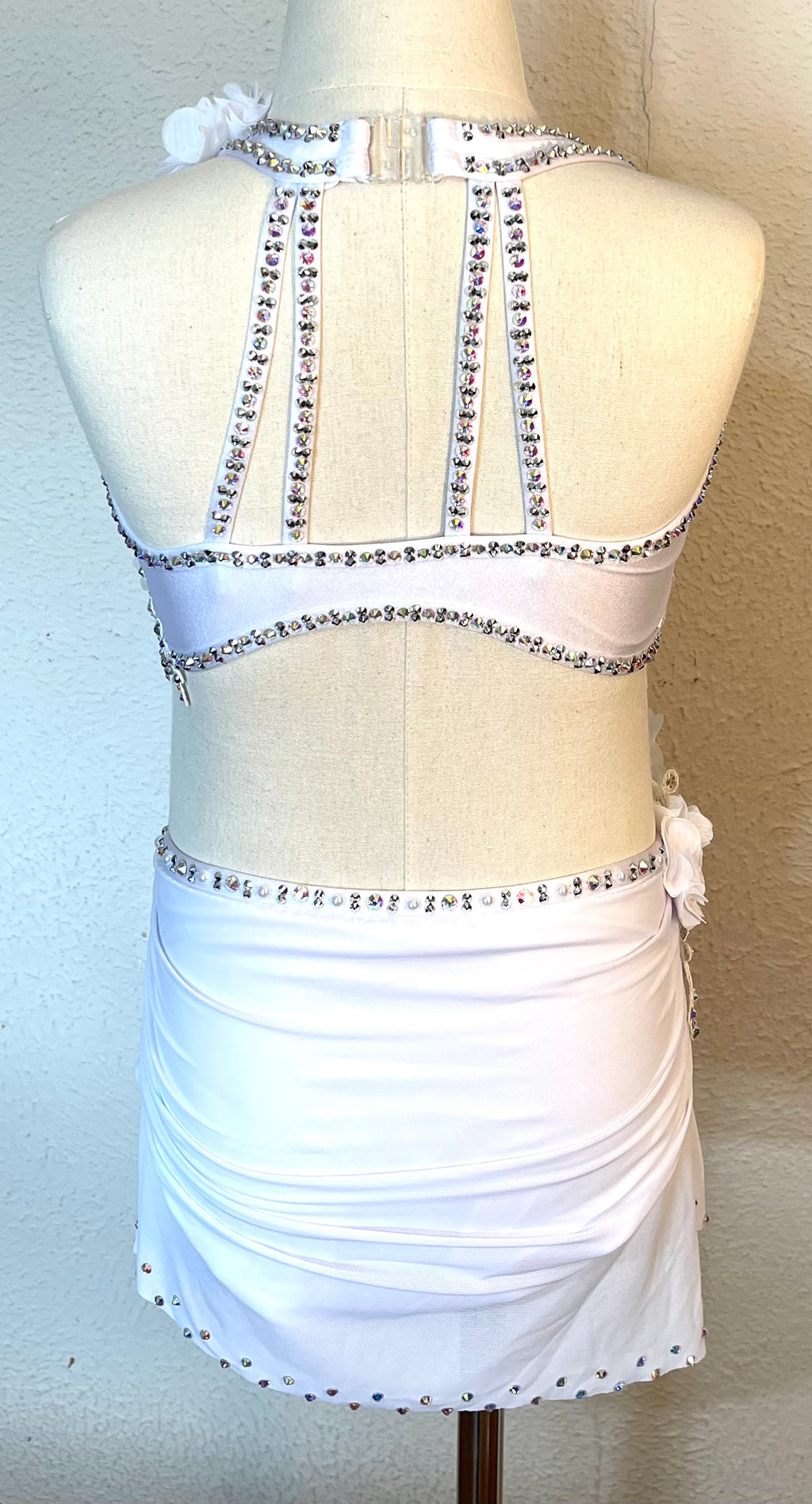 Child Medium/Large White Lyrical Dance Costume
