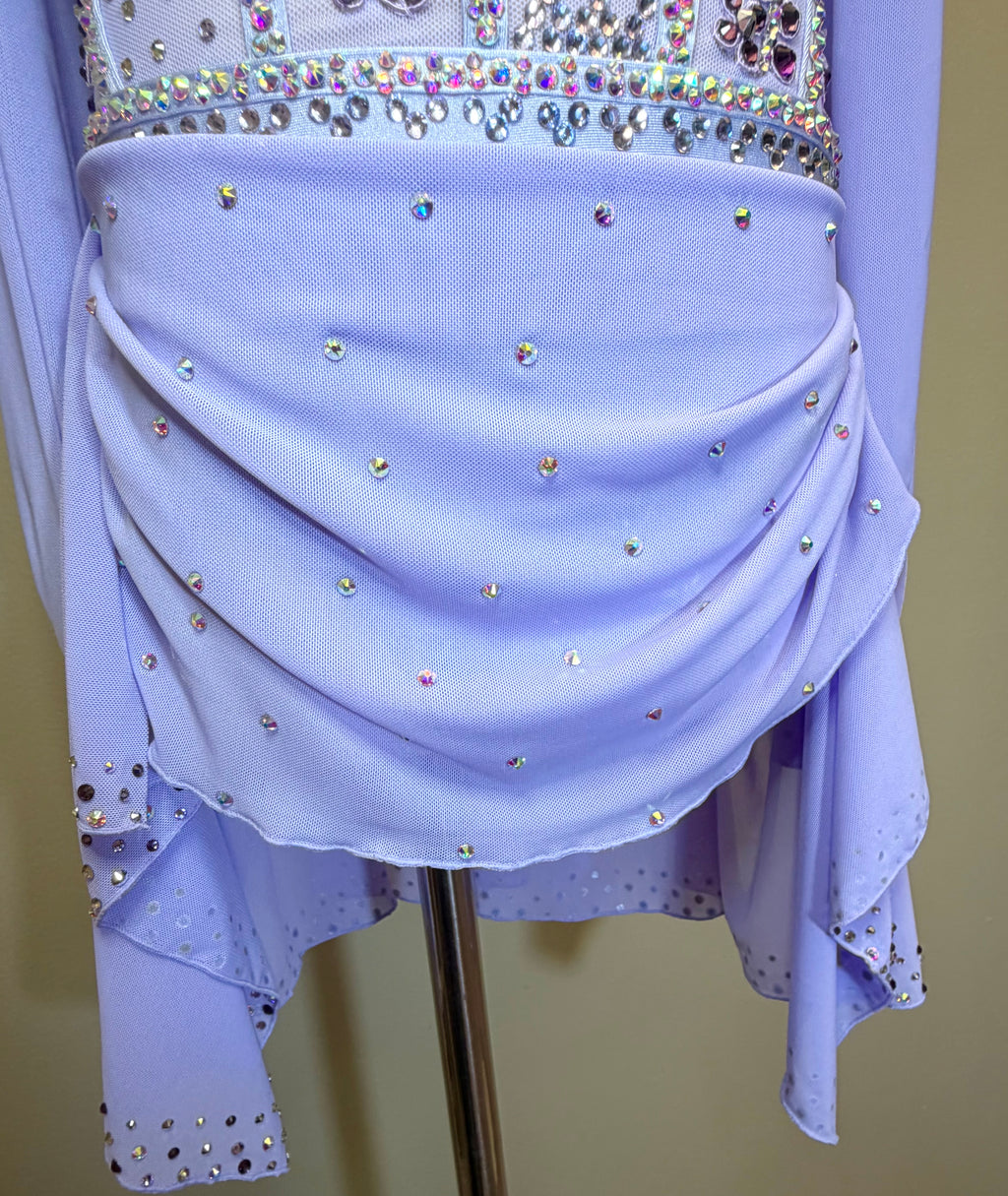 Child Intermediate/Medium Purple Lyrical Dance Costume