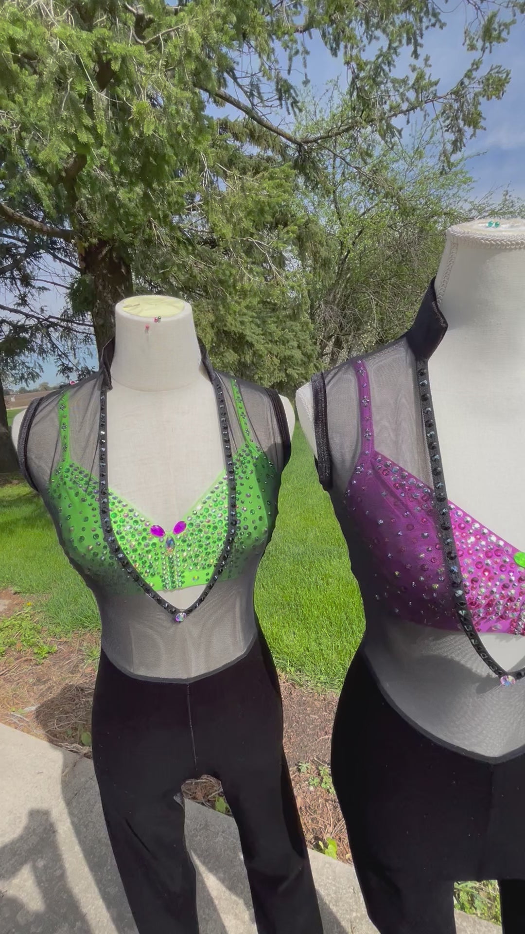 Adult Small Jazz/Tap Dance Costumes Duet, Duo